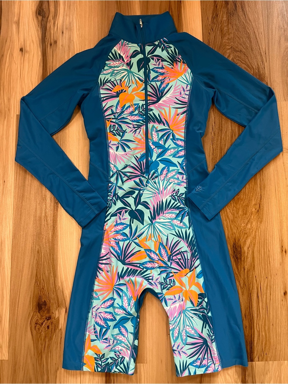 Coolibar Women’s S Small Alana Knee Length Swimsuit UPF 50+ UV Protection Surf